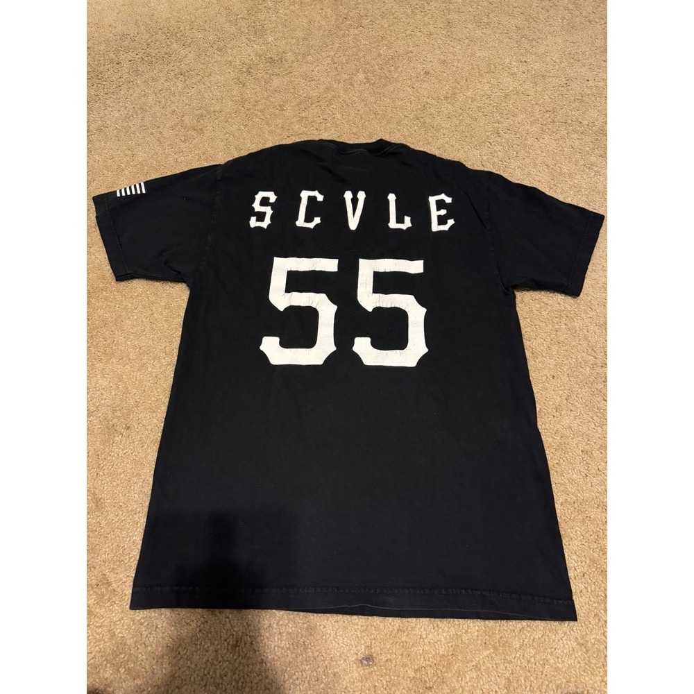 BLVCK SCVLE Mens M Black / White SS T-Shirt - Made in USA